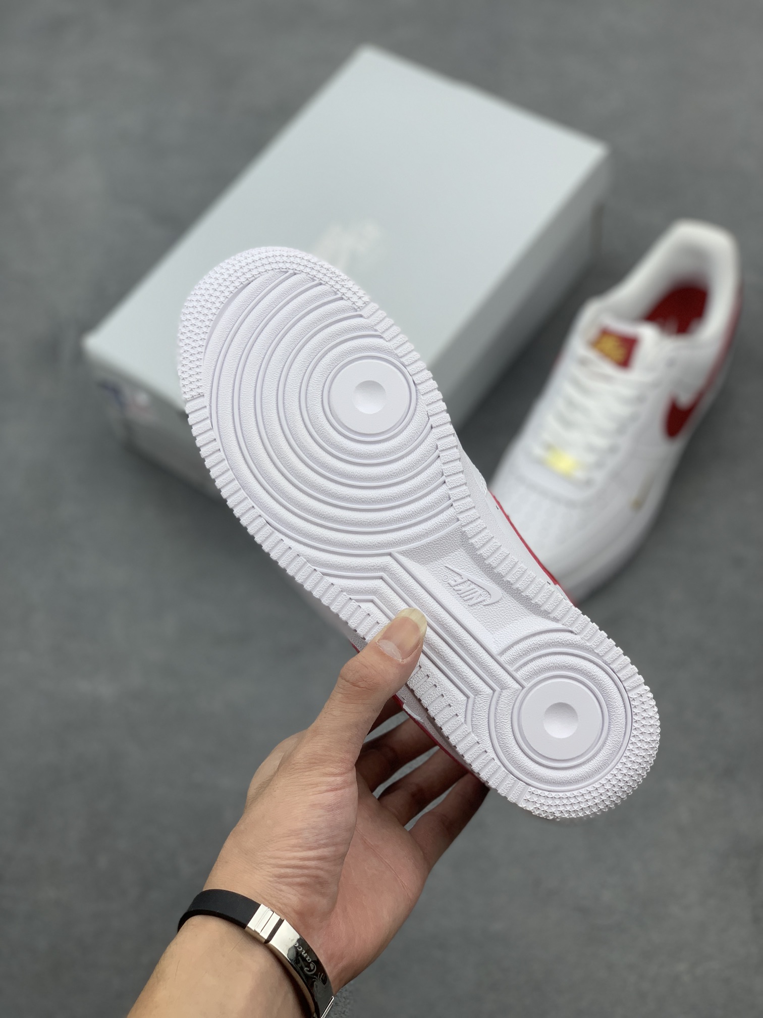 Nike Air Force 1 Low White Red Casual Sneakers CZ0270-104 7 i1661539921 9237 5