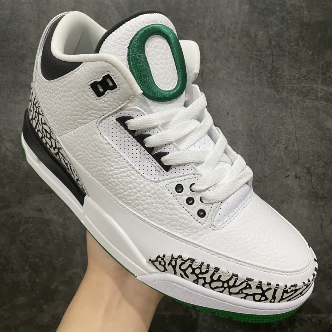 图片[3]-Air Jordan 3 SE “Oregon” 俄勒冈白绿鸭子 尺码40-47.5-选品中心