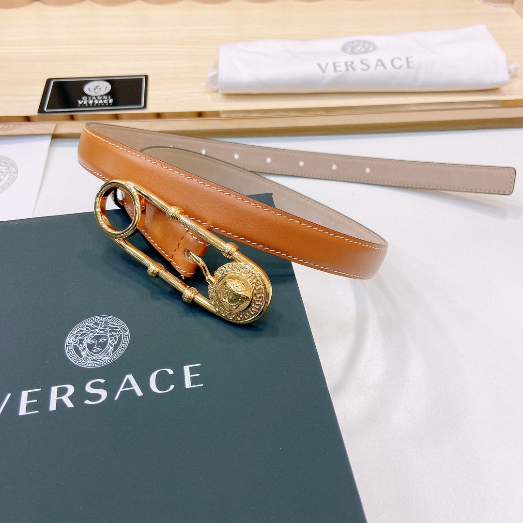 范思哲VERSACE2.0cm细腰带