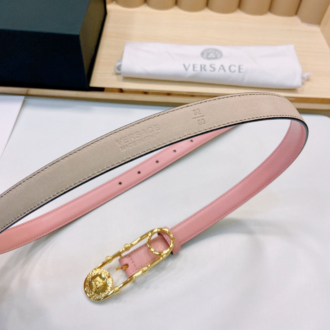 范思哲VERSACE2.0cm细腰带