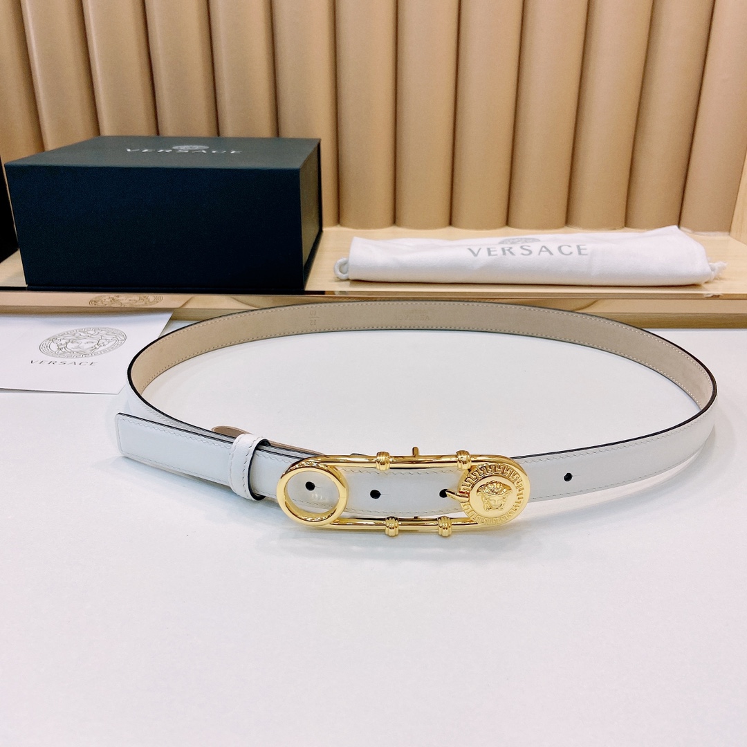 Van Sage Order: Double-Sided VersaCE Thin Belts with Signo-Stereo-Cuts - 图片 1