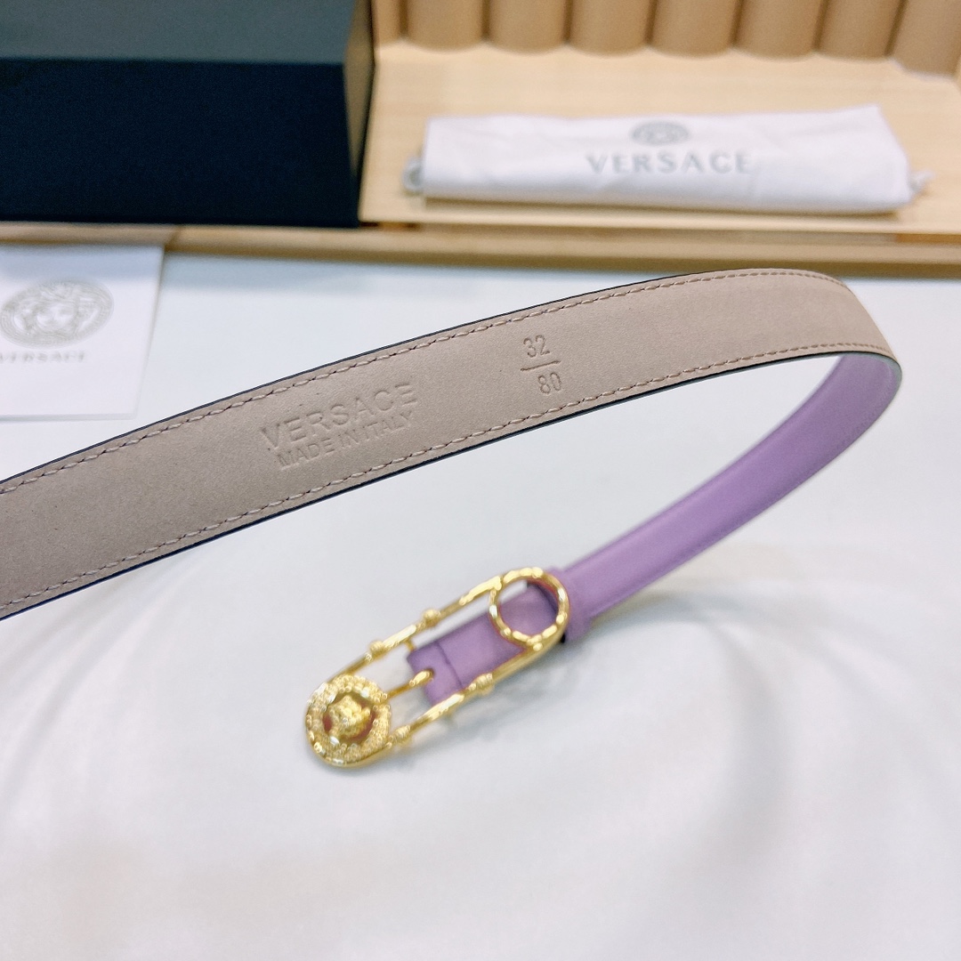 范思哲VERSACE2.0cm细腰带