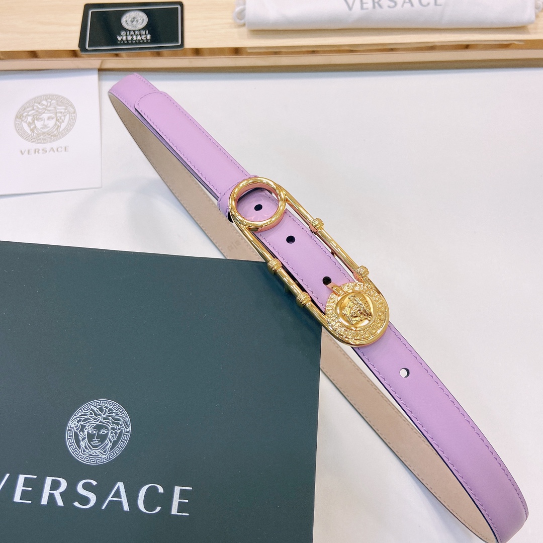 范思哲VERSACE2.0cm细腰带