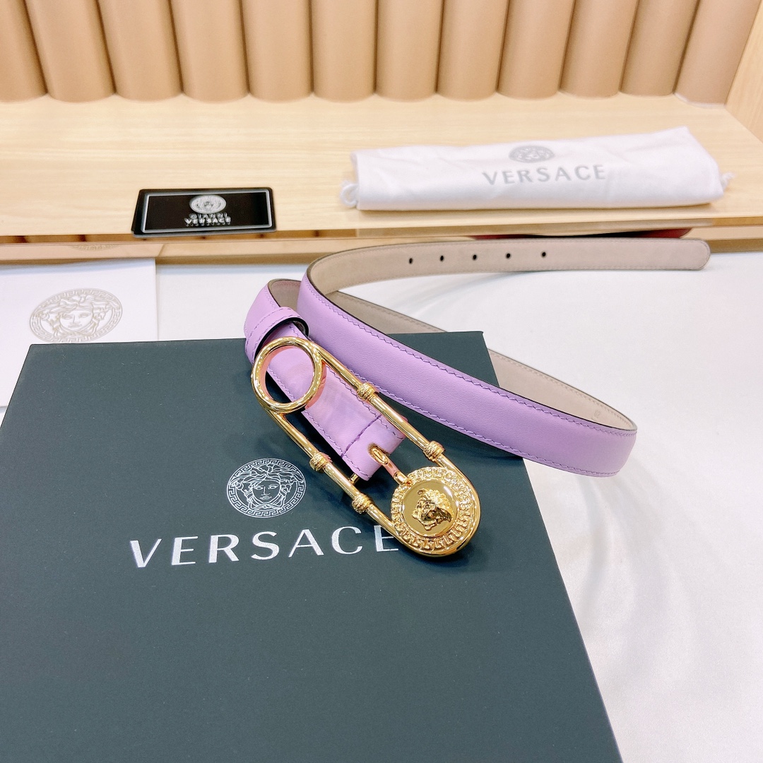 范思哲VERSACE2.0cm细腰带