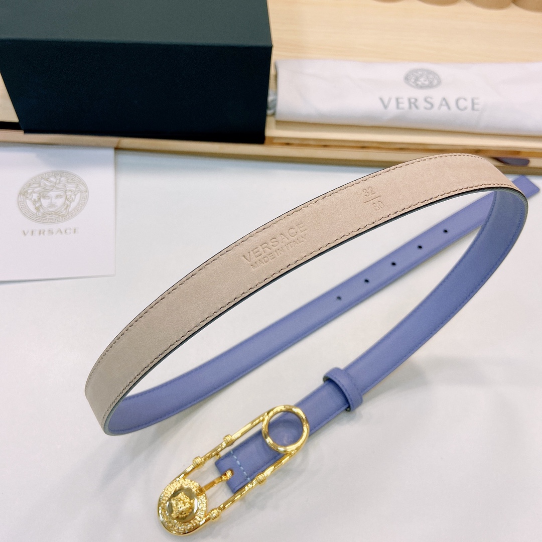 范思哲VERSACE2.0cm细腰带