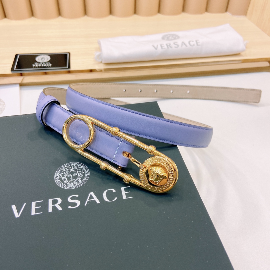 范思哲VERSACE2.0cm细腰带