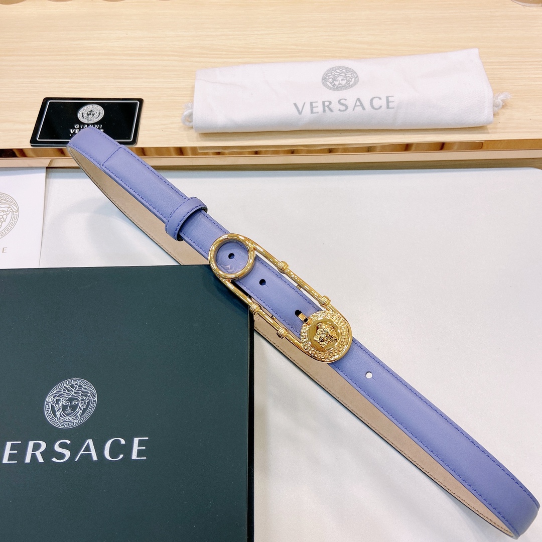 范思哲VERSACE2.0cm细腰带