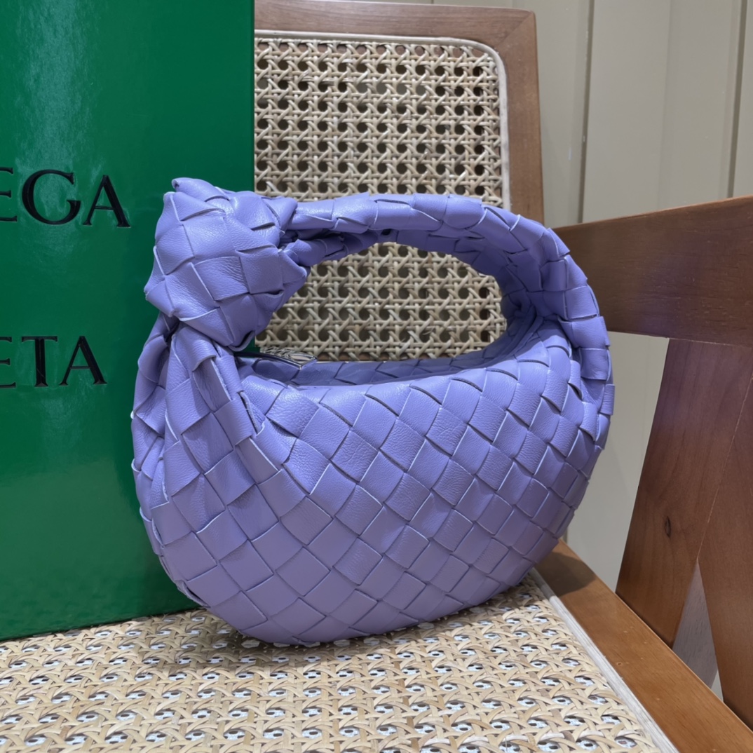 Bottega Veneta MINI JODIE 28CM BAG 651876紫藤色