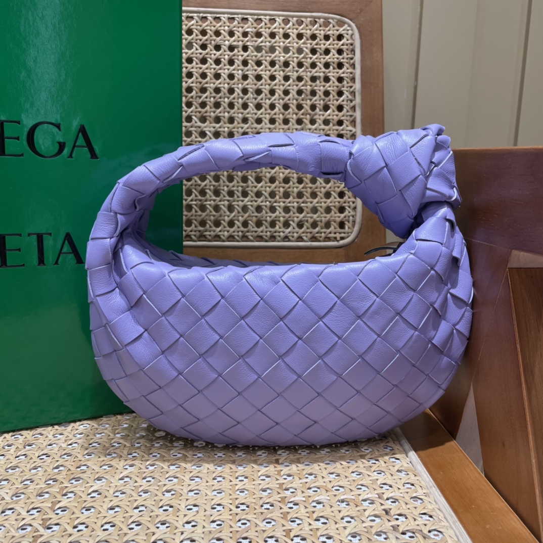 Bottega Veneta MINI JODIE 28CM BAG 651876紫藤色
