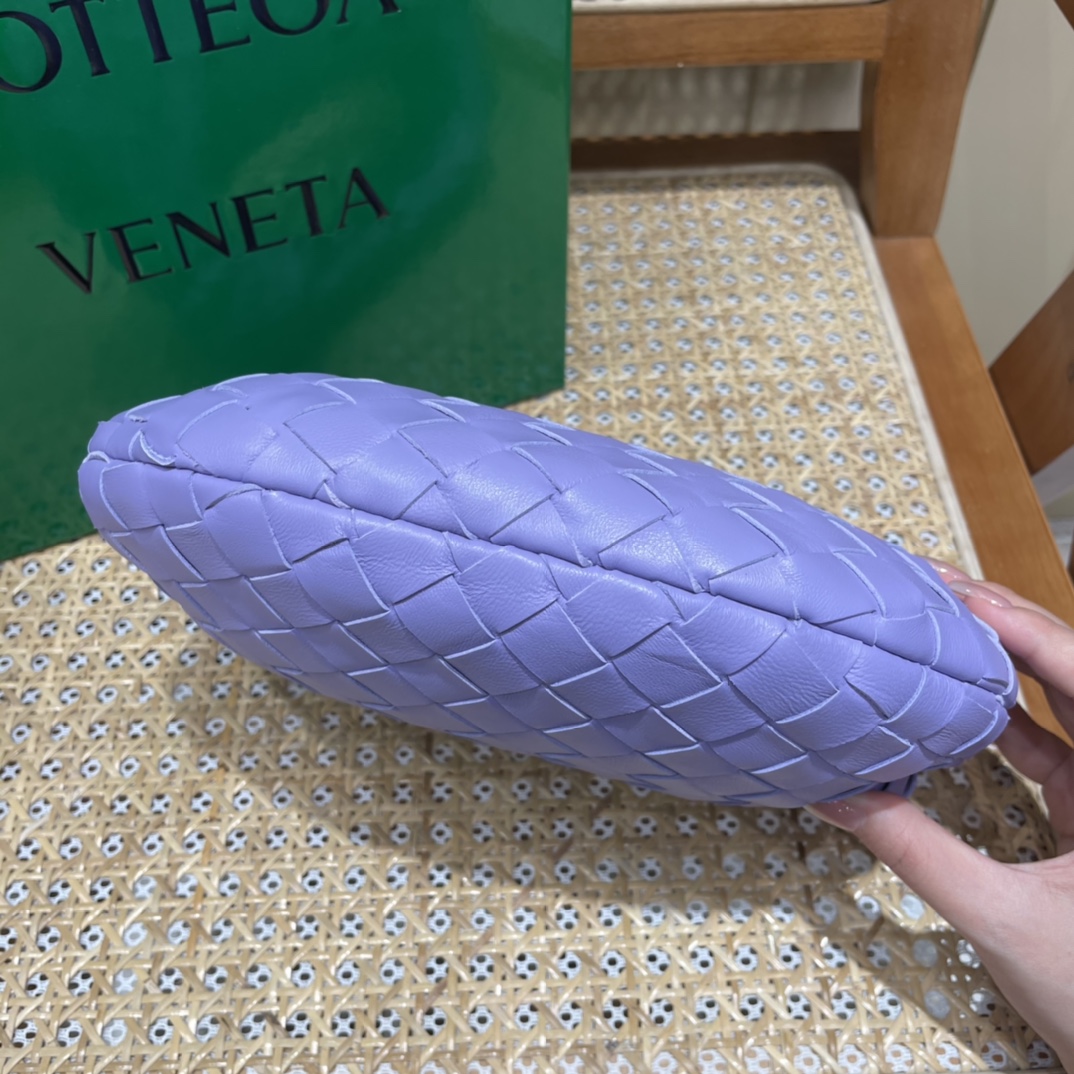 Bottega Veneta MINI JODIE 28CM BAG 651876紫藤色