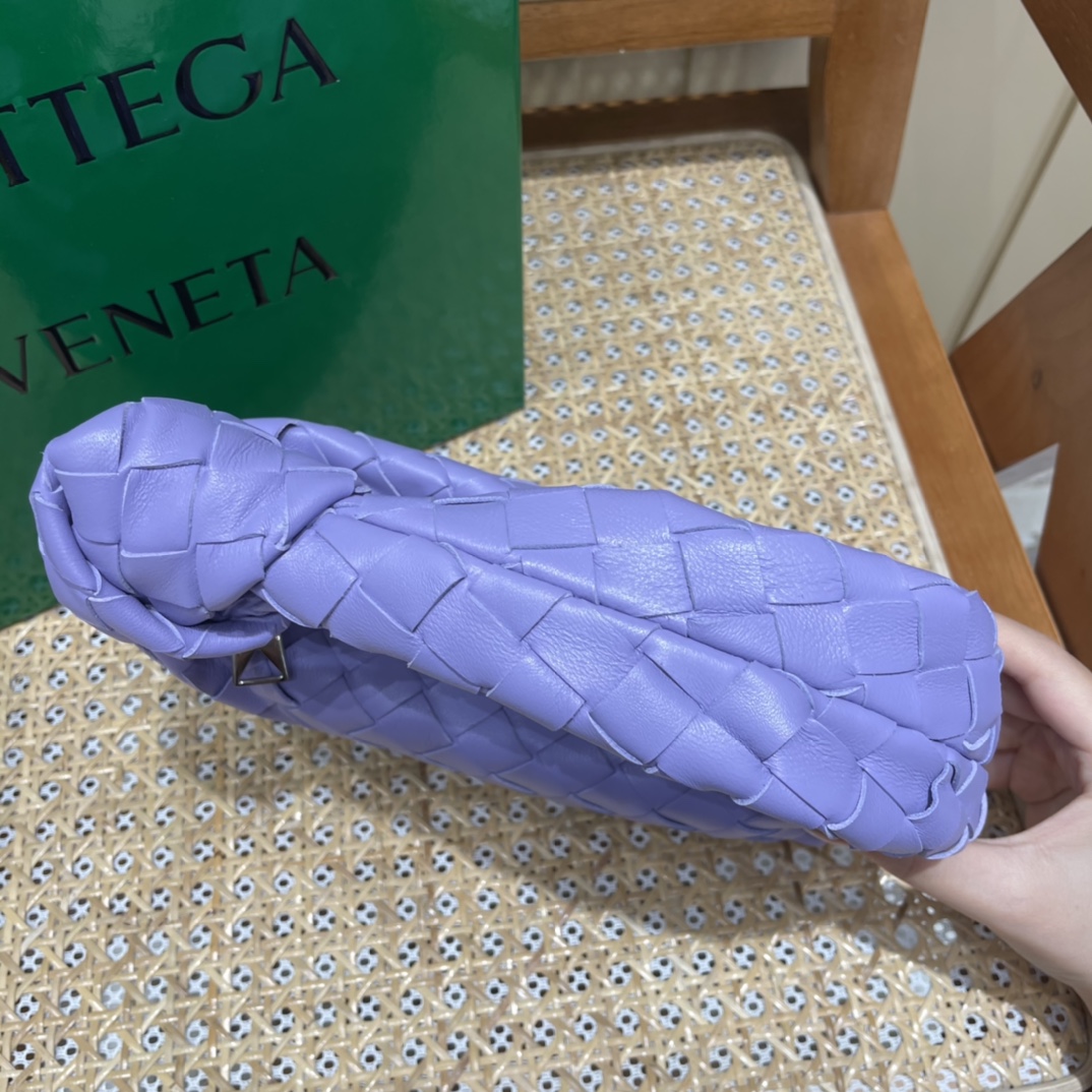 Bottega Veneta MINI JODIE 28CM BAG 651876紫藤色