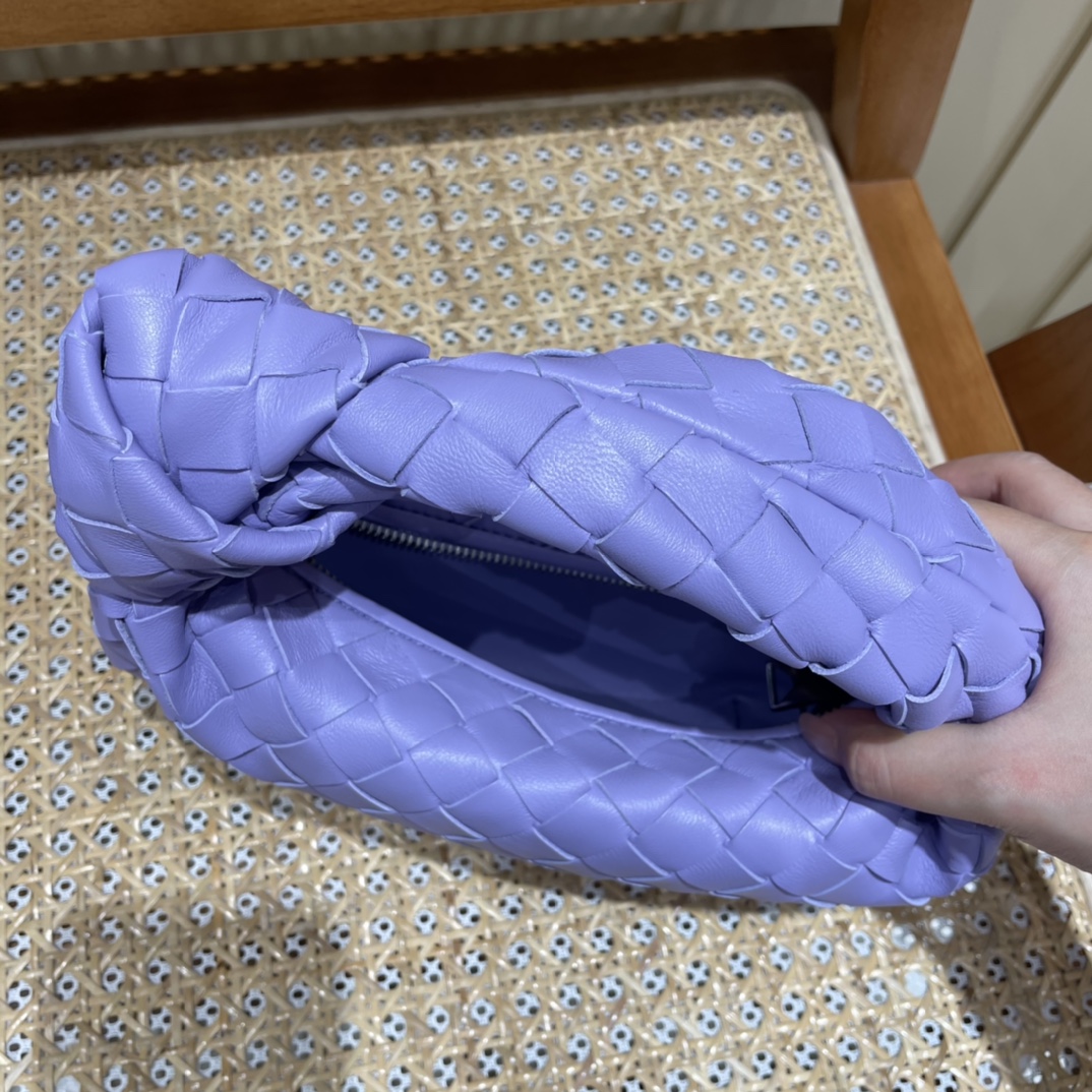 Bottega Veneta MINI JODIE 28CM BAG 651876紫藤色