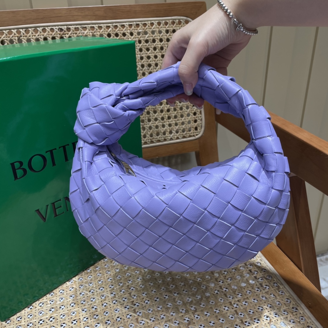Bottega Veneta MINI JODIE 28CM BAG 651876紫藤色