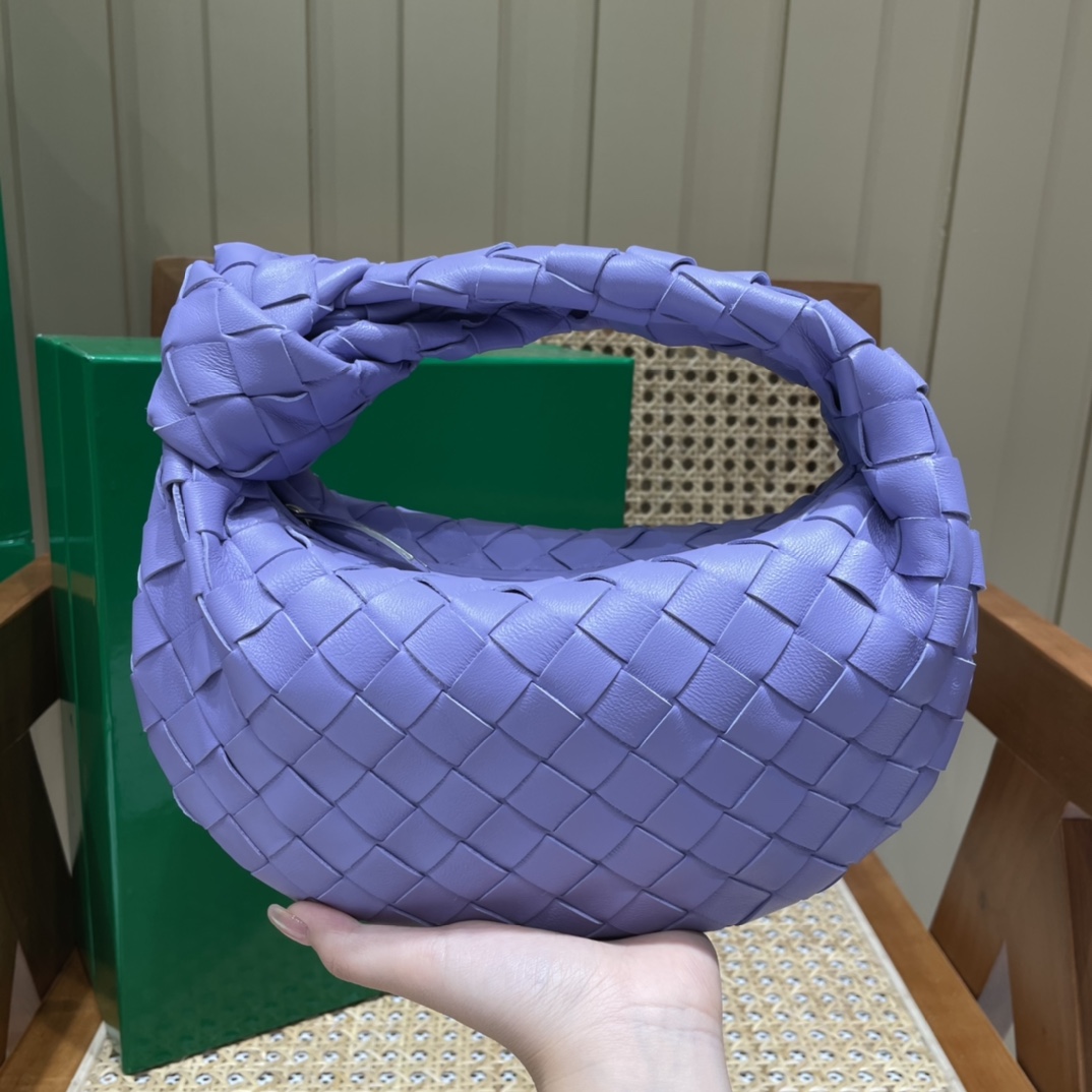 Bottega Veneta MINI JODIE 28CM BAG 651876紫藤色