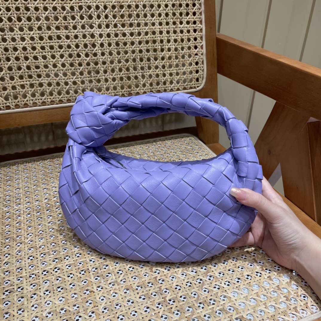 Bottega Veneta MINI JODIE 28CM BAG 651876紫藤色