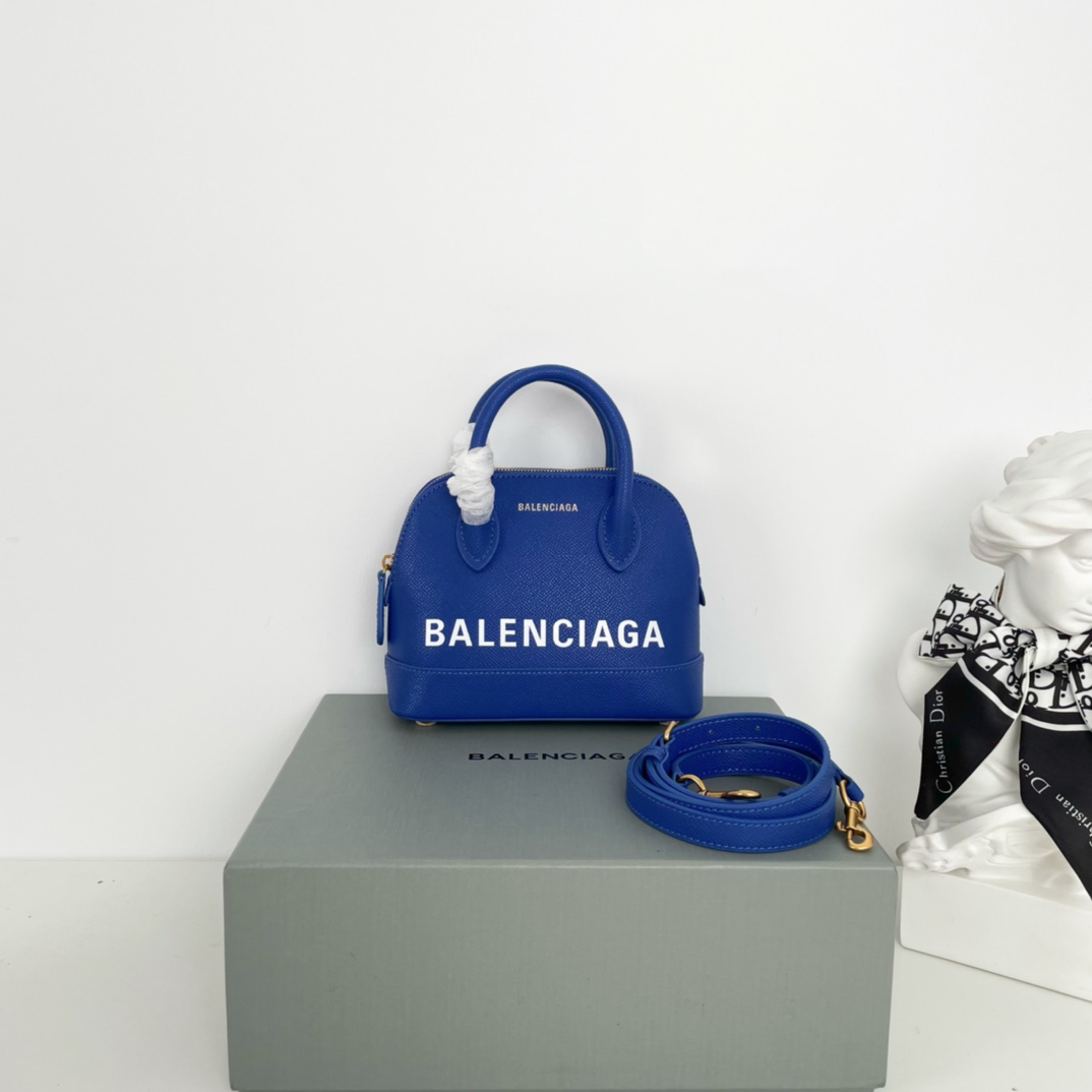Balenciaga Bags Handbags High Quality Online
 Blue Doodle Calfskin Cowhide