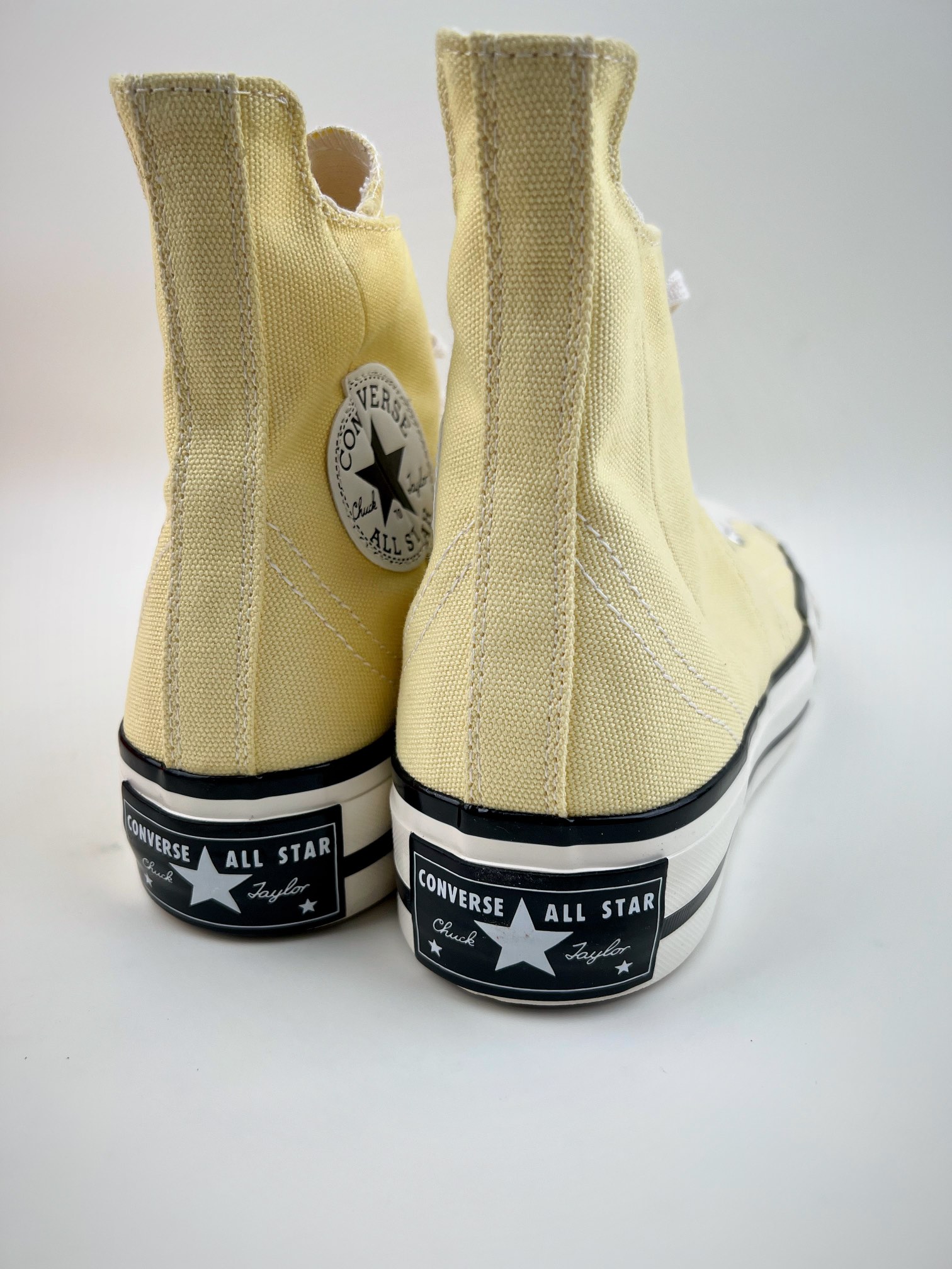 180 匡威Converse Chuck Taylor All Star 1970s High Plus"Light Yellow/White"帆布浅黄白不对称解构A00740C