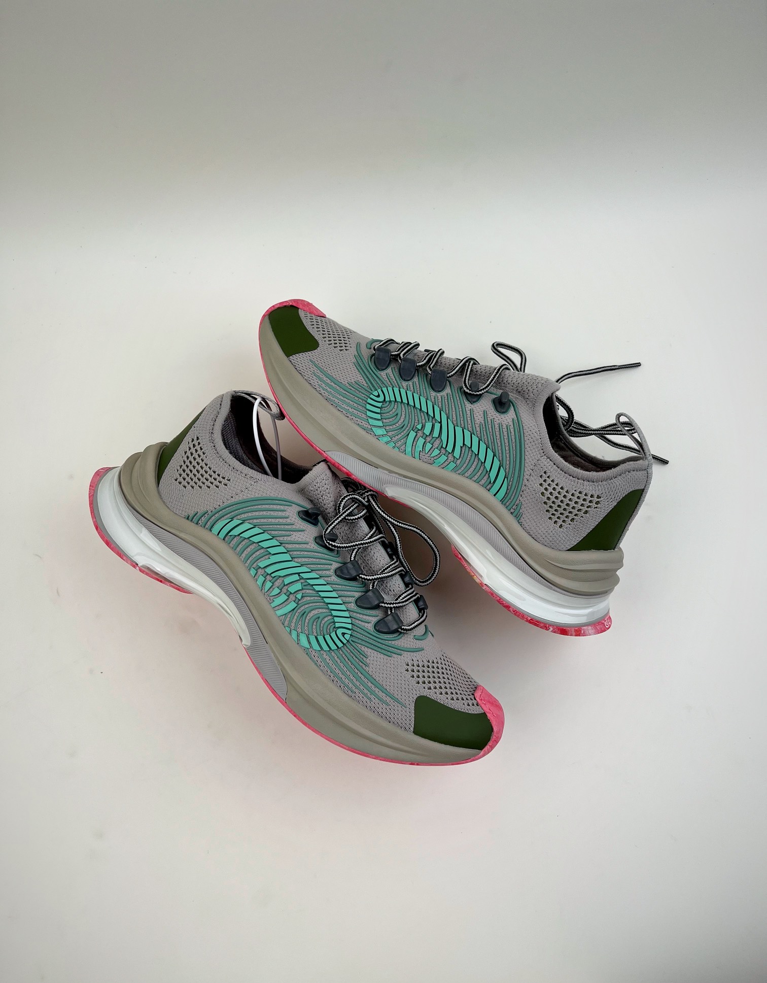 Gucci Run Mesh Sneakers Jogging Series Running Shoes 699219 USM10 8973