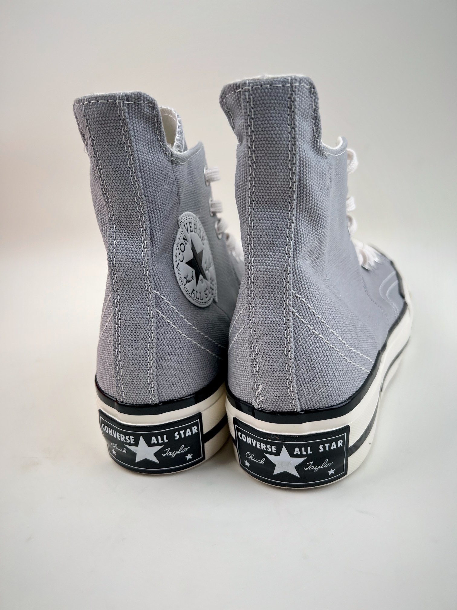 Converse Converse Chuck Taylor All Star 1970s High Plus ”Grey/White” canvas gray and white asymmetrical deconstruction A00741C