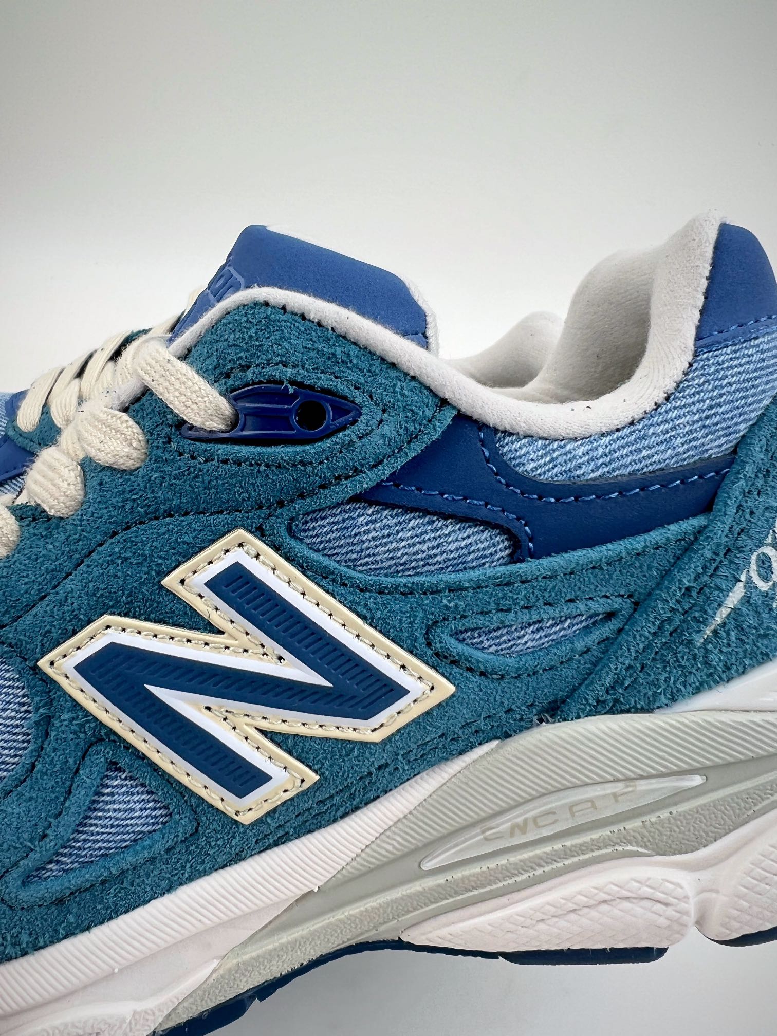 New Balance NB990 series Levi's denim blue joint retro casual running shoes M990LI3