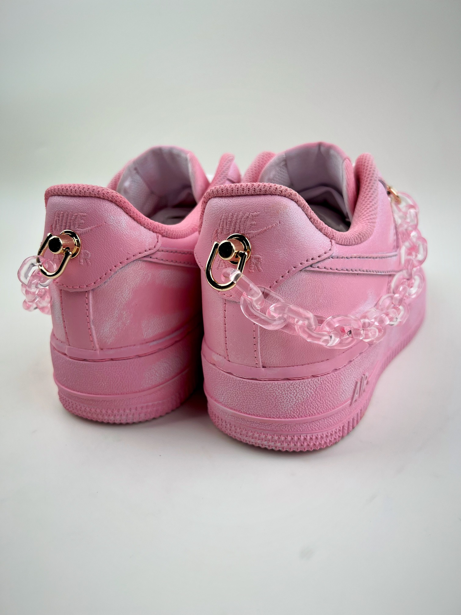 260 Nike Air Force 1 Low 07 粉色水晶链DD8959-100