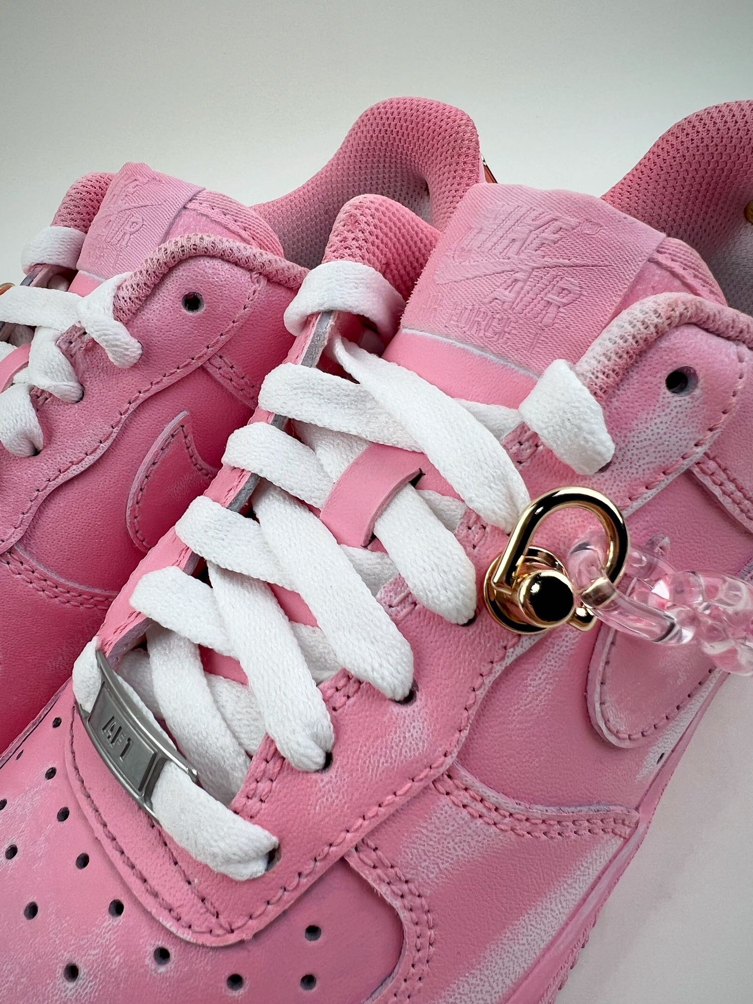 260 Nike Air Force 1 Low 07 粉色水晶链DD8959-100