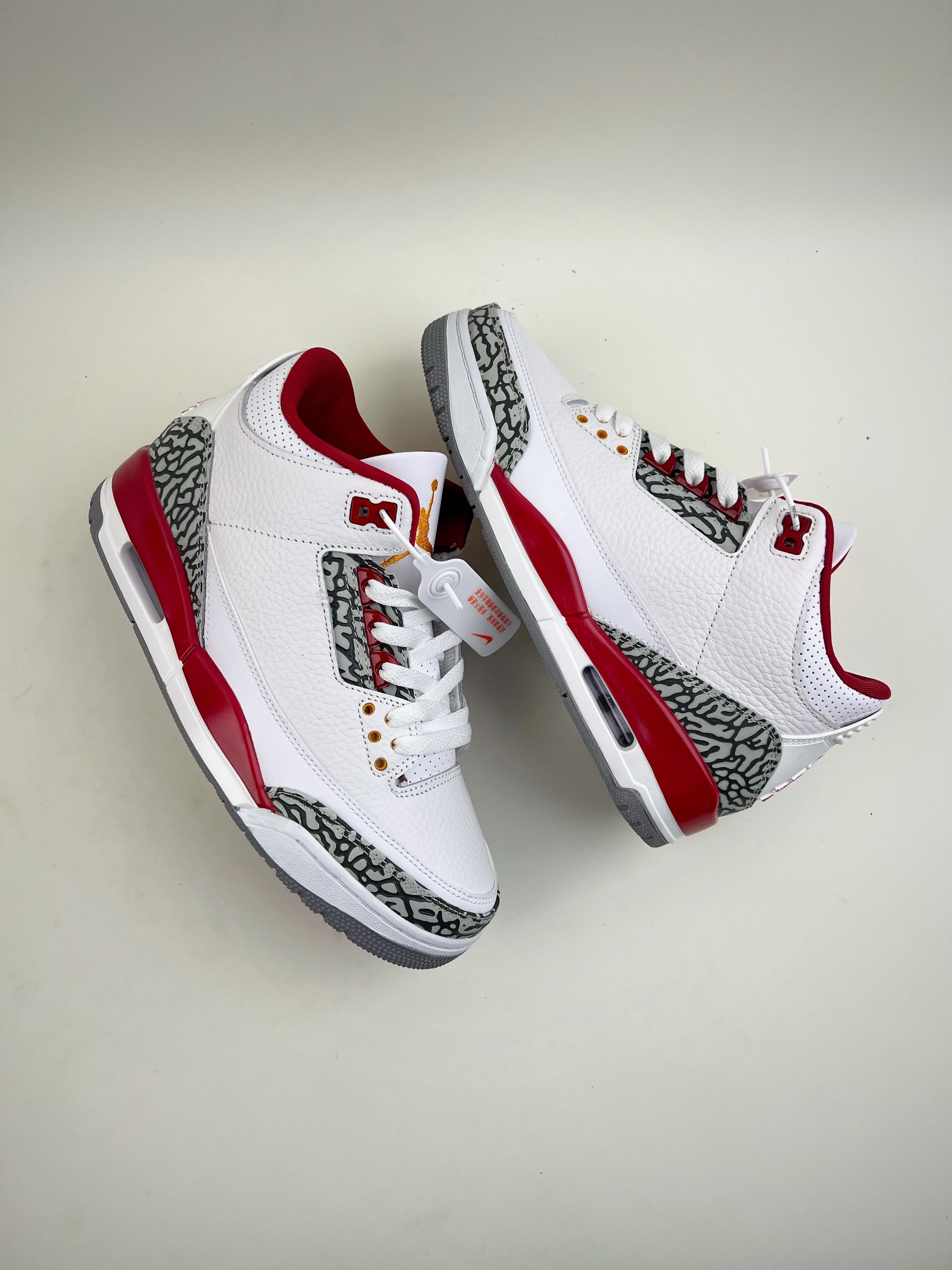 280 Air Jordan 3 Retro”Cardinal Red” 白酒红 CT8532-126