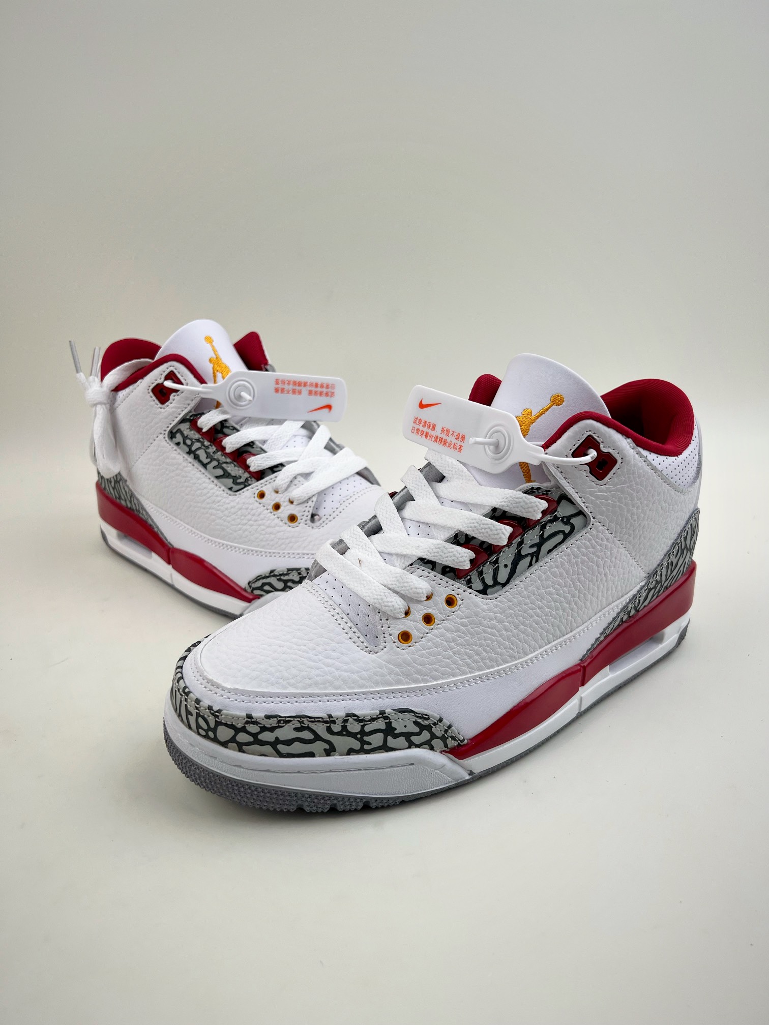 280 Air Jordan 3 Retro”Cardinal Red” 白酒红 CT8532-126