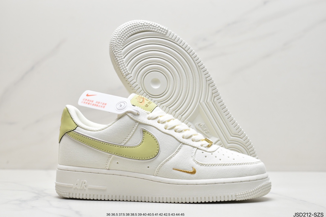 200 耐克Nike Air Force1 空军一号 白蓝 低帮休闲板鞋DJ3911-101