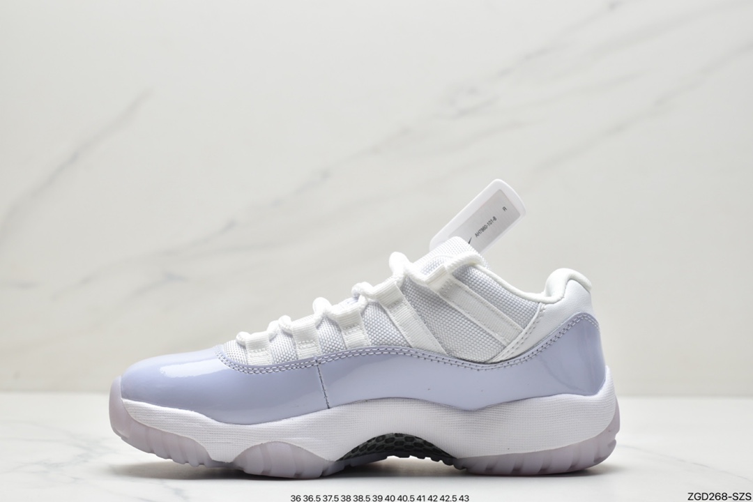 290 Air Jordan 11 Retro Low AJ11乔11 康扣 黑白低帮 男子文化篮球鞋 528895