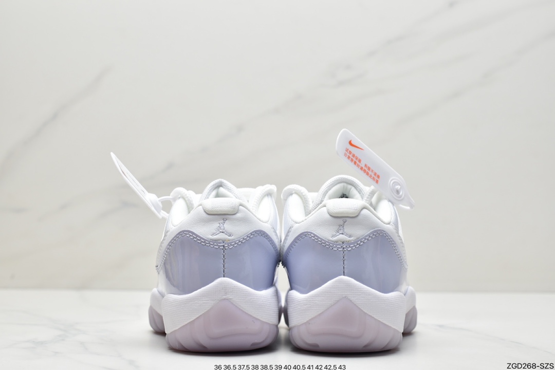 290 Air Jordan 11 Retro Low AJ11乔11 康扣 黑白低帮 男子文化篮球鞋 528895