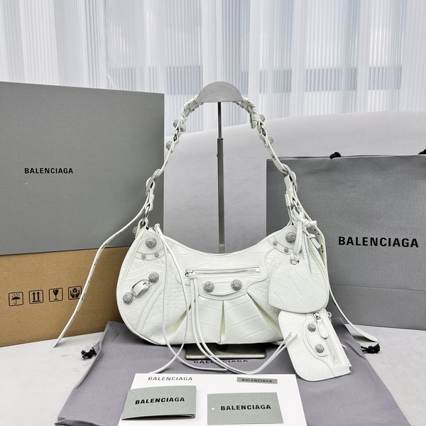 Balenciaga Le Cagole Luxury Crossbody & Shoulder Bags High Quality Online White Underarm