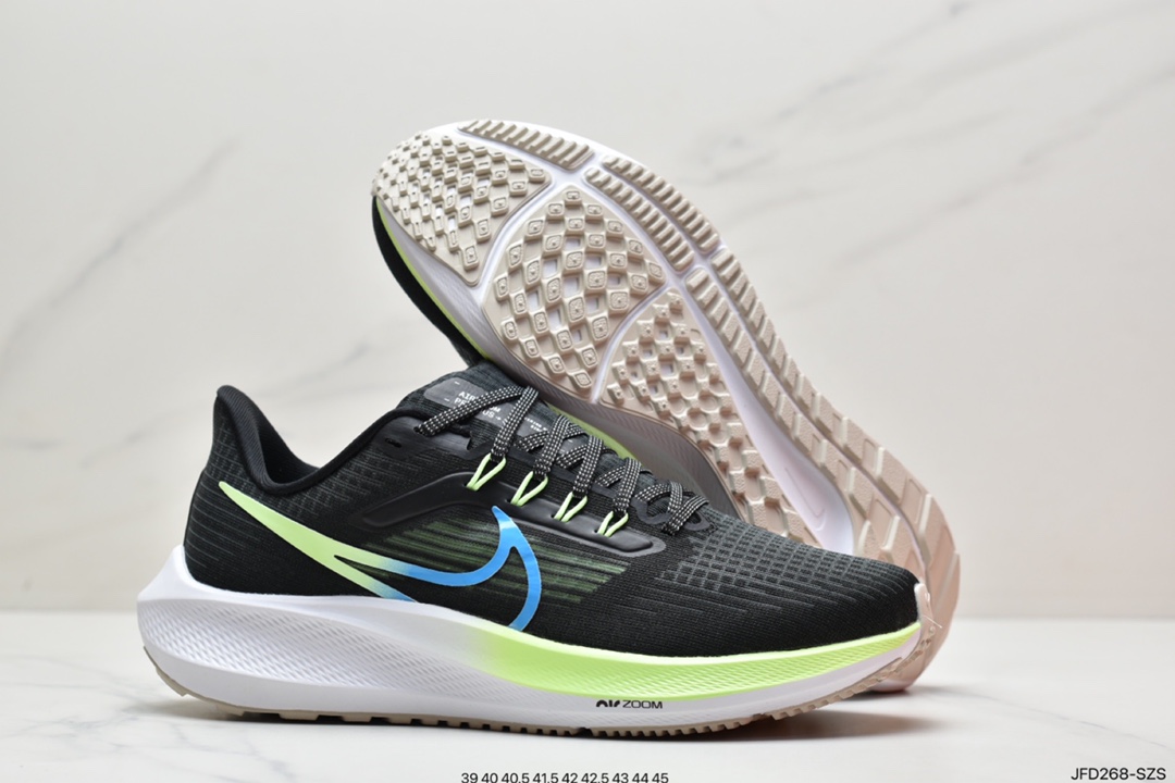 170 Nike Zoom Pegasus 39 登月39代超级飞马涡轮增压马拉松休闲运动慢跑鞋 DX1627-100