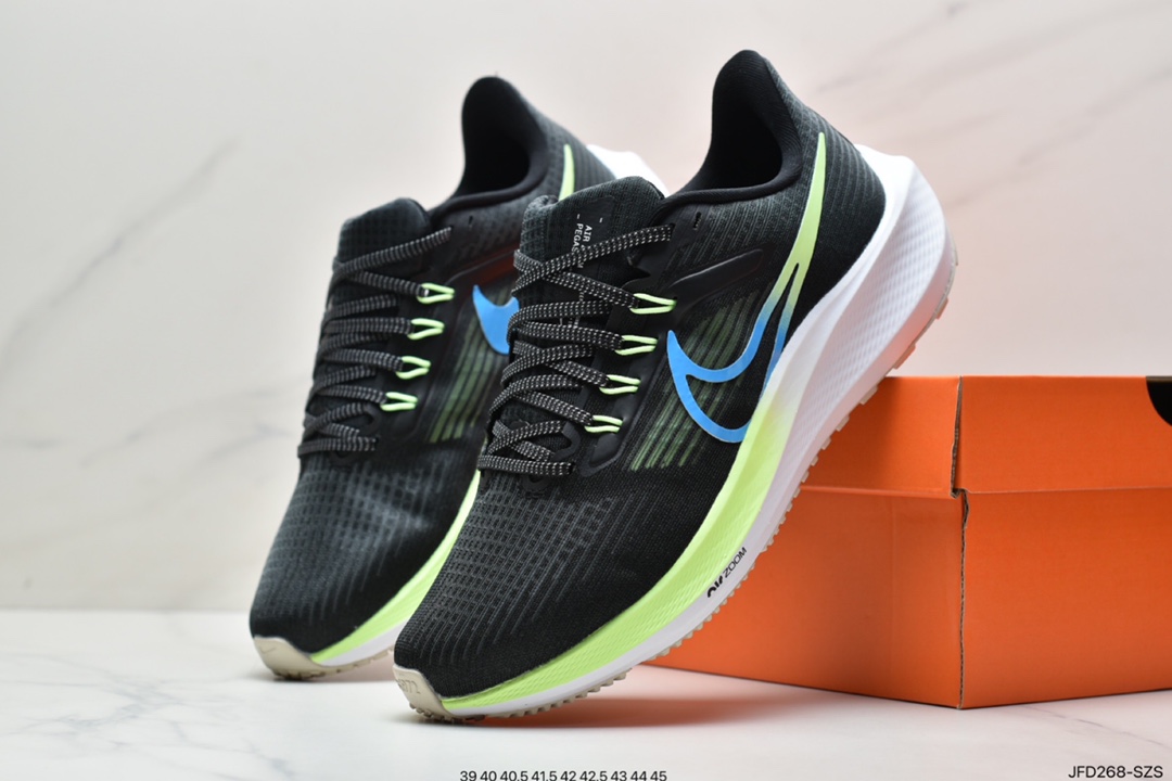170 Nike Zoom Pegasus 39 登月39代超级飞马涡轮增压马拉松休闲运动慢跑鞋 DX1627-100