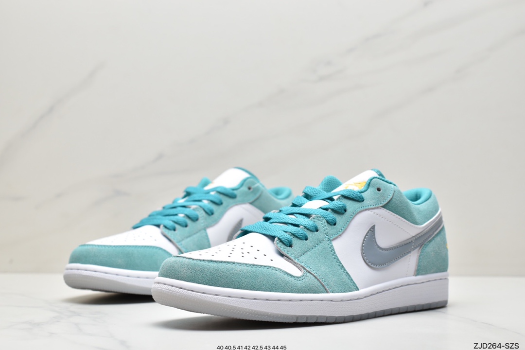 240 Air Jordan 1 Low 新配色 蒂芙尼蓝色AJ1乔1低帮休闲板鞋 DN3705-301