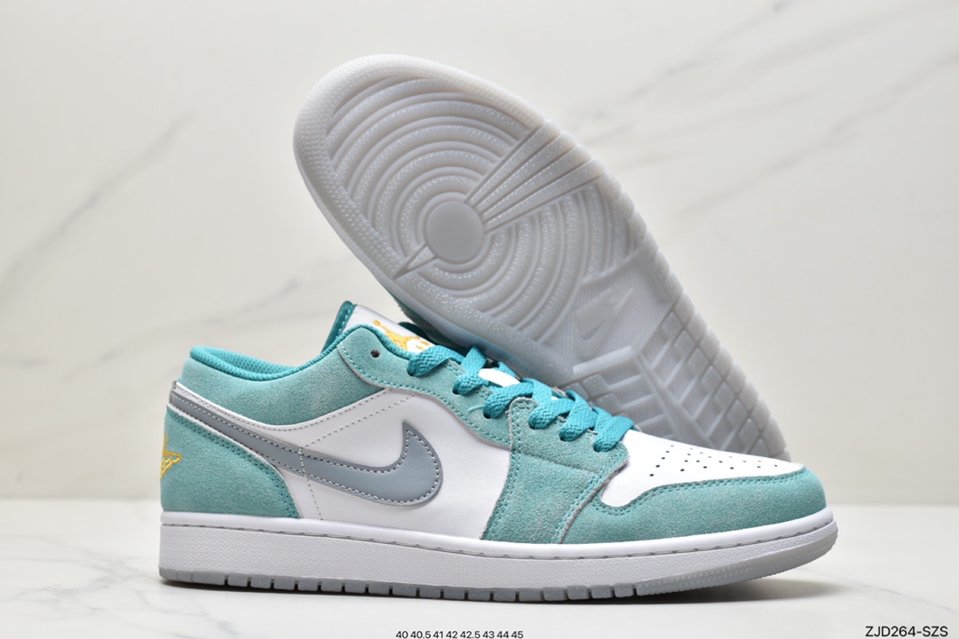 240 Air Jordan 1 Low 新配色 蒂芙尼蓝色AJ1乔1低帮休闲板鞋 DN3705-301
