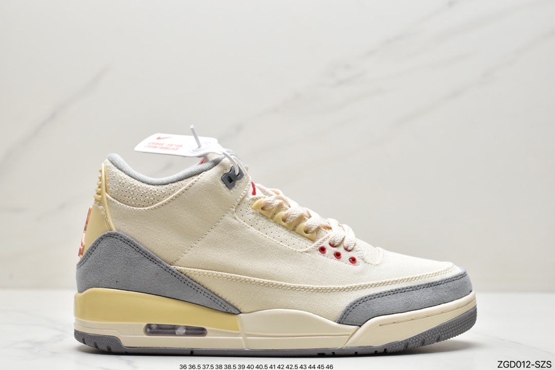290 Air Jordan 3 JTH Justin Timberlake&Tinker Hatfheld 白手稿联名CT8532