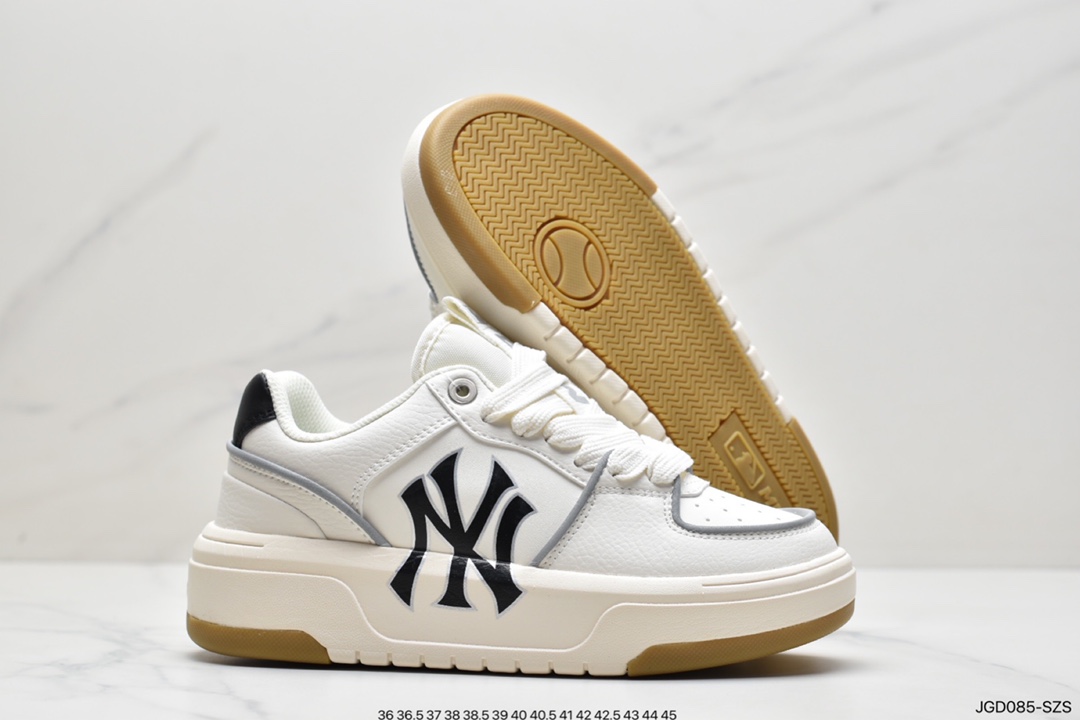 MLB Chunky Liner New York Yankees senior shoes series low-top daddy style 3ASXCA12N-50WHS