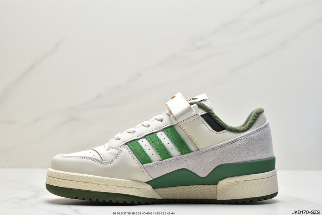 Adidas clover Originals Forum 84 Low Roman series Velcro low-top sneakers GX2161