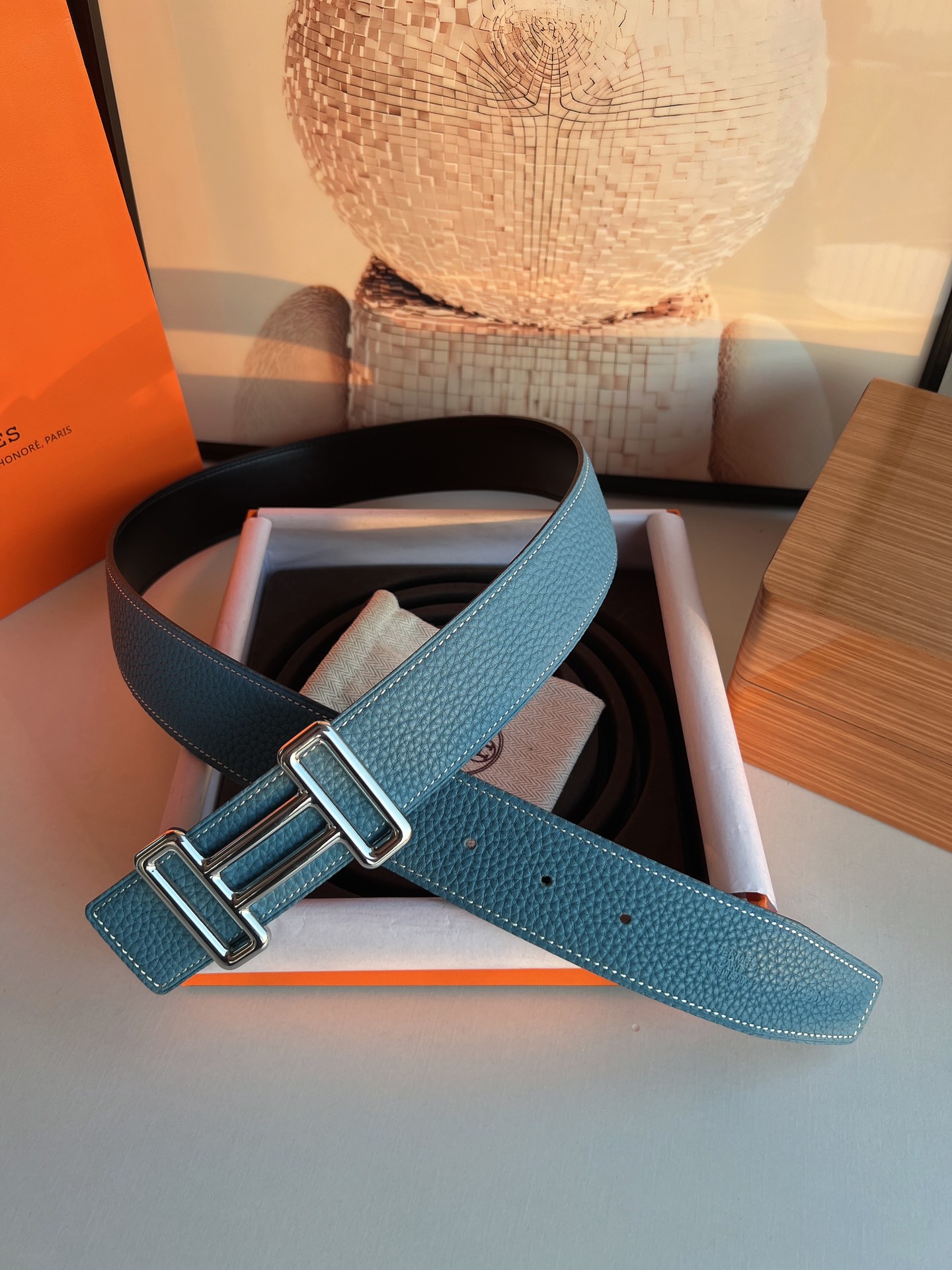 Hermes爱马仕 2021潮流系列元素腰带38cm