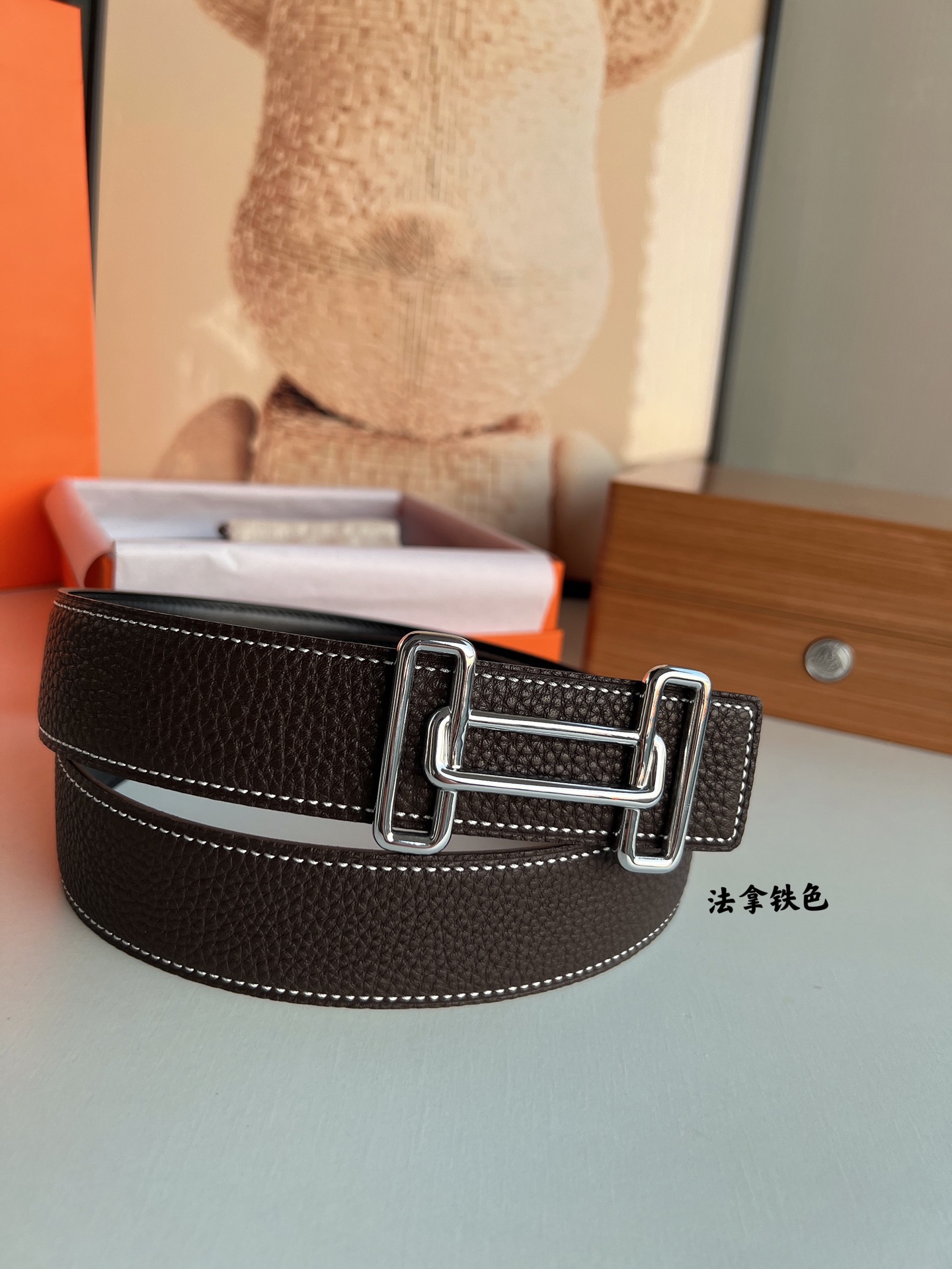 Hermes爱马仕 2021潮流系列元素腰带38cm