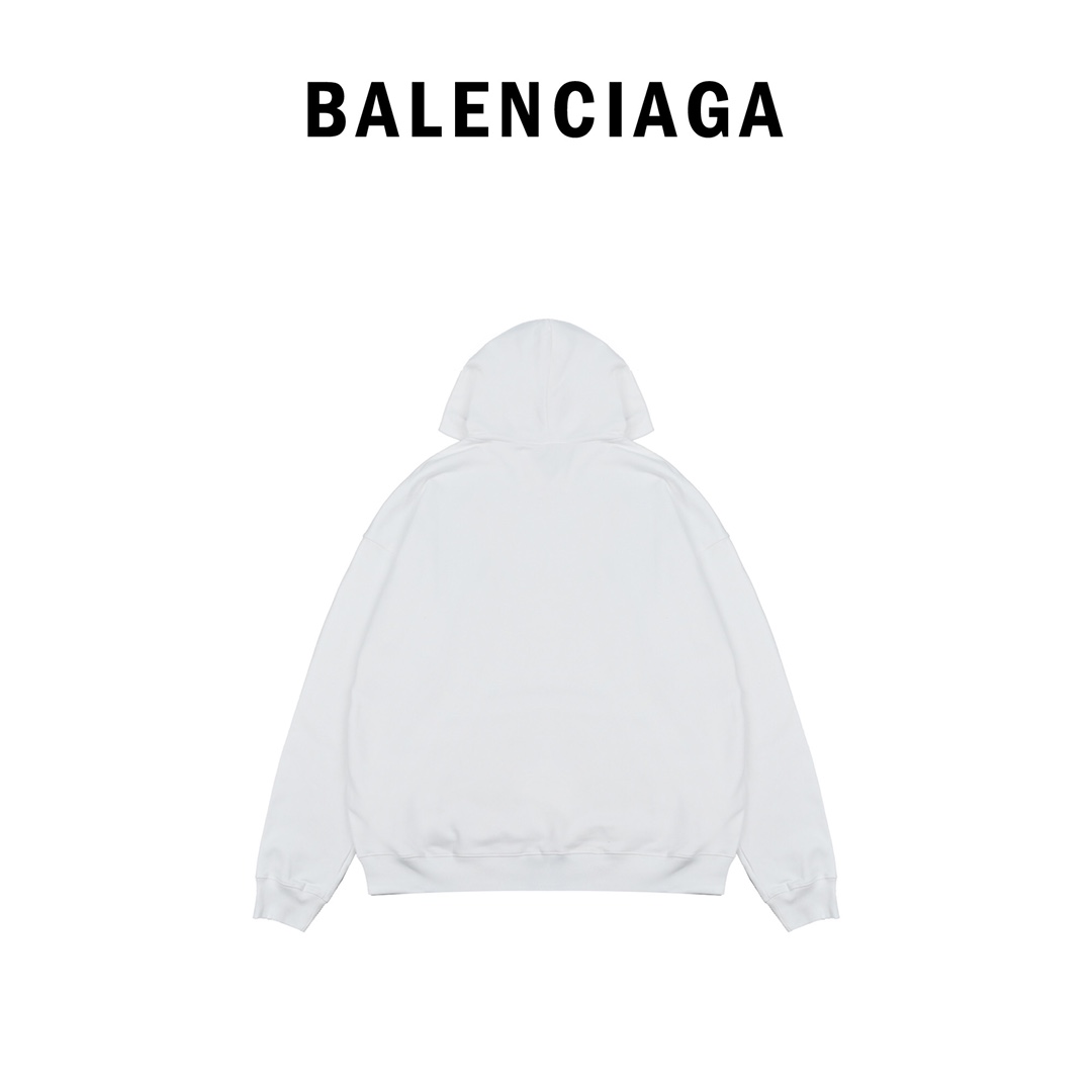 Balenciaga/巴黎世家 20ss 全明星人像印花连帽卫衣