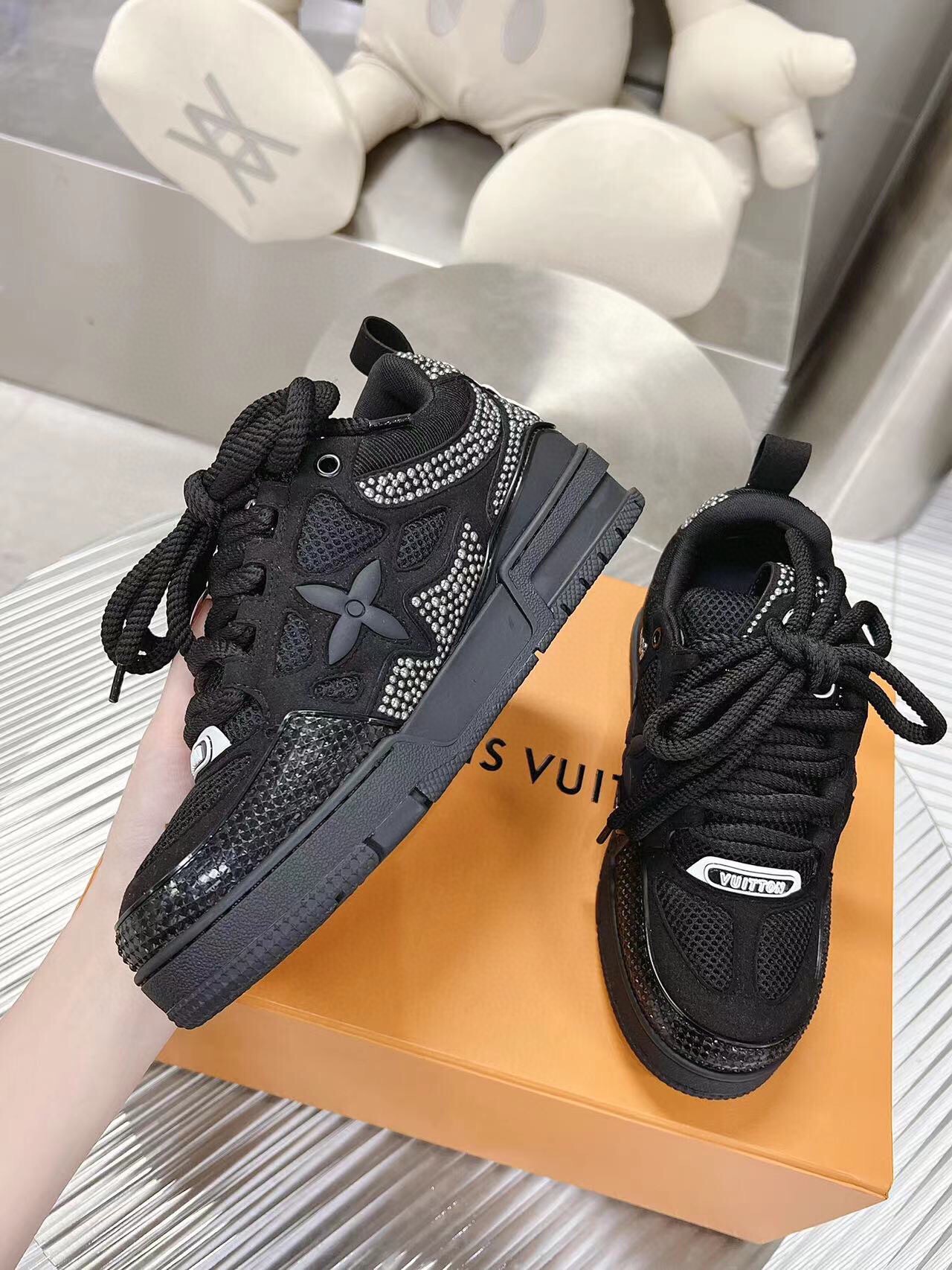 Louis Vuitton 顶版 𝟐𝟎𝟐𝟑/𝐒𝐒 𝐧𝐞𝐰 路易威登走秀滑板鞋
