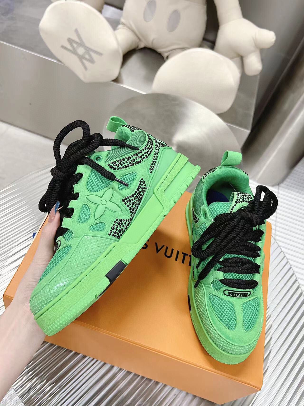 Louis Vuitton 顶版 𝟐𝟎𝟐𝟑/𝐒𝐒 𝐧𝐞𝐰 路易威登走秀滑板鞋