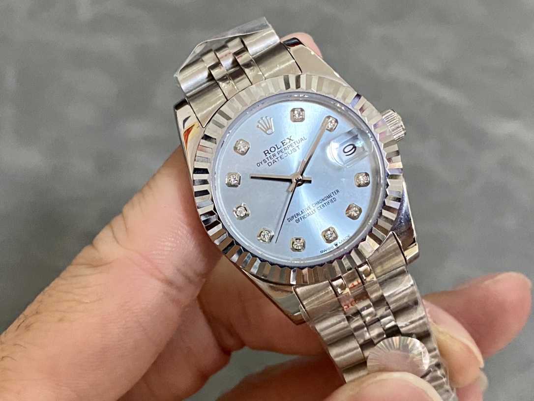 SK Factory 女款 劳力士Rolex 日志型31mm 自動巻き腕時計