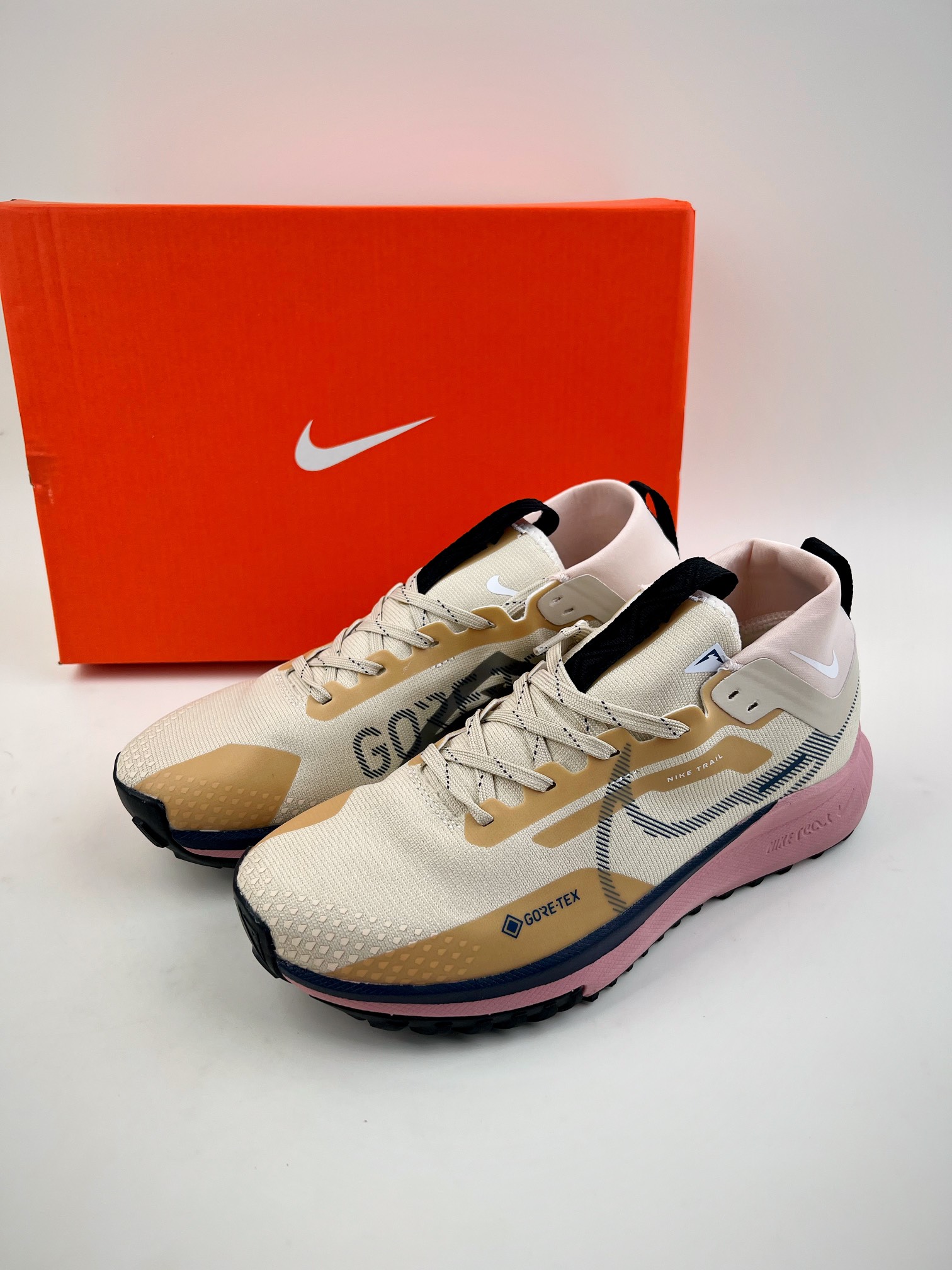 170 Nike React Pecasus Trail 4 GORE-TEX 飞马涡踪迹4代瑞亚版越跑鞋DJ7926-008