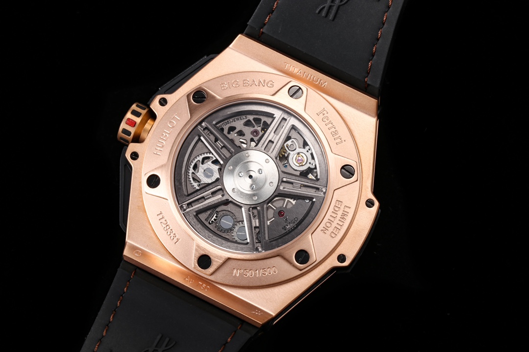 HBF FACTORY 恒宝HUBLOT 宇舶表BlG BANG系列401.OQ.0123.VR碳纤维表圈