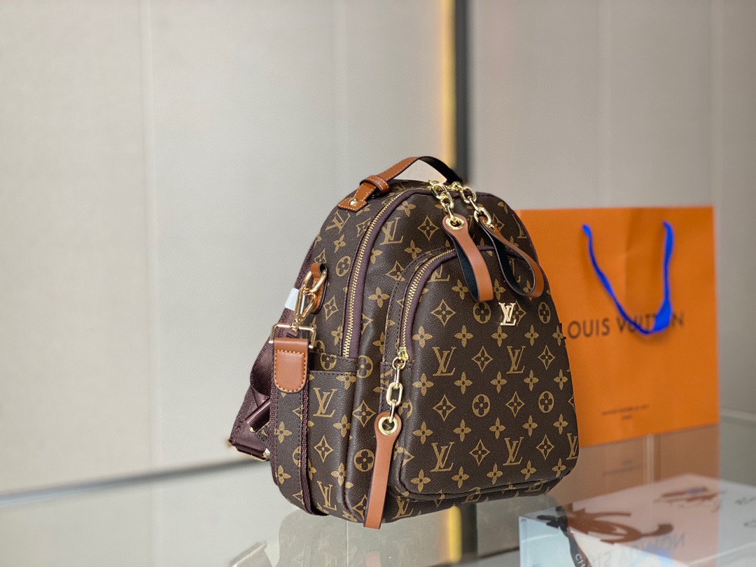 J0  Louis Vuitton 路易威登 LV  双肩背包到货啦 韩国专柜双肩包原单代工品质/原版颜色拉头专柜同材质 原版ykk拉头拉链/专柜原装定制 专柜同质量 尺寸25.30