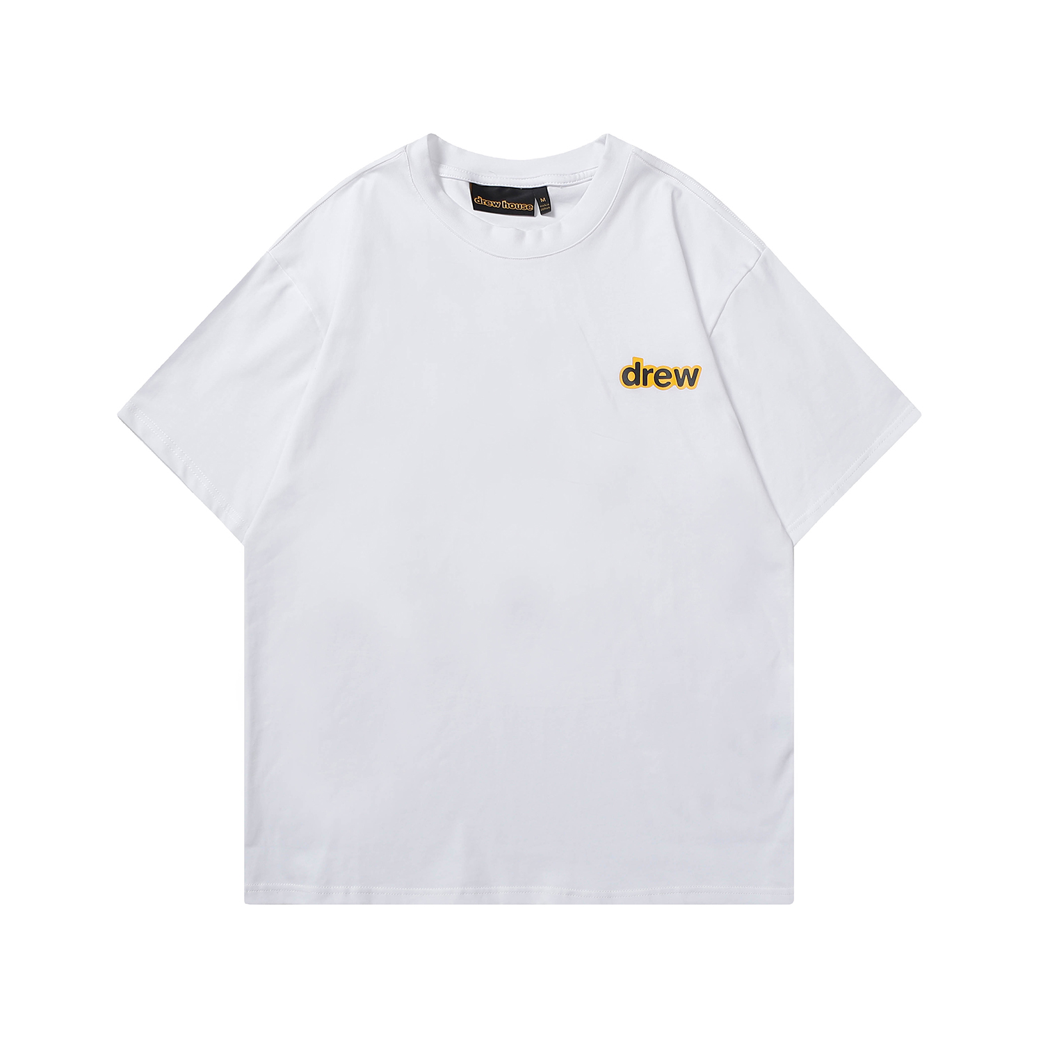 Drew House Clothing T-Shirt Best Replica 1:1
 White Printing Cotton Double Yarn
