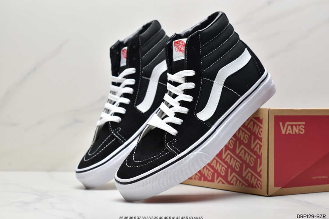 Vans VANS SK8-Hi Slim high-top fashion sports casual skateboard shoes skateboard shoes